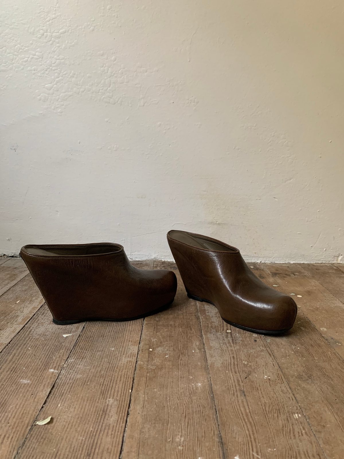 【送料込み】Rick Owens_スエード ウェッジ ミュール Rick Owens Wedge Mule (37) | Used, Secondhand, Resell