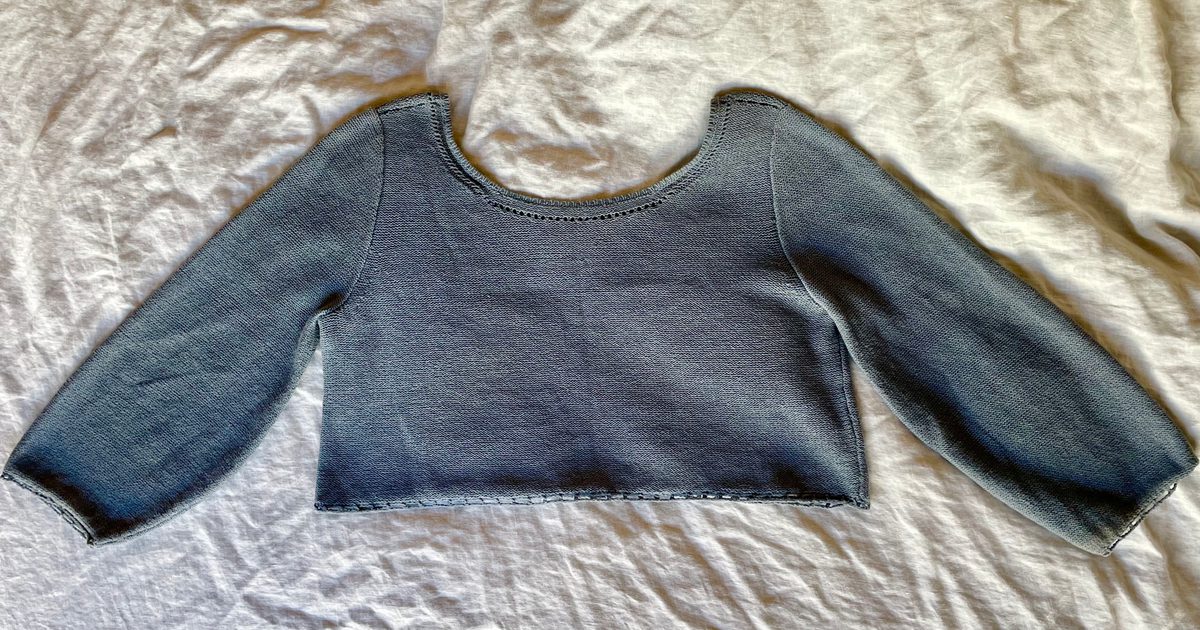 First Rite Cropped Sweater (S) | Used, Secondhand,… | Noihsaf Bazaar