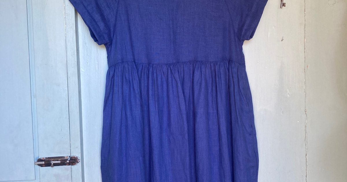 Beaton linen River dress (sold out) (S) | Used, | Noihsaf Bazaar Beaton linen River dress (sold out) (S) | Used, | Noihsaf Bazaar