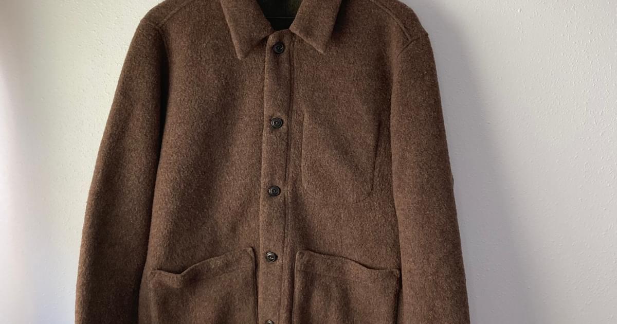 Patagonia Woolie Chore Coat Medium Used Noihsaf Bazaar