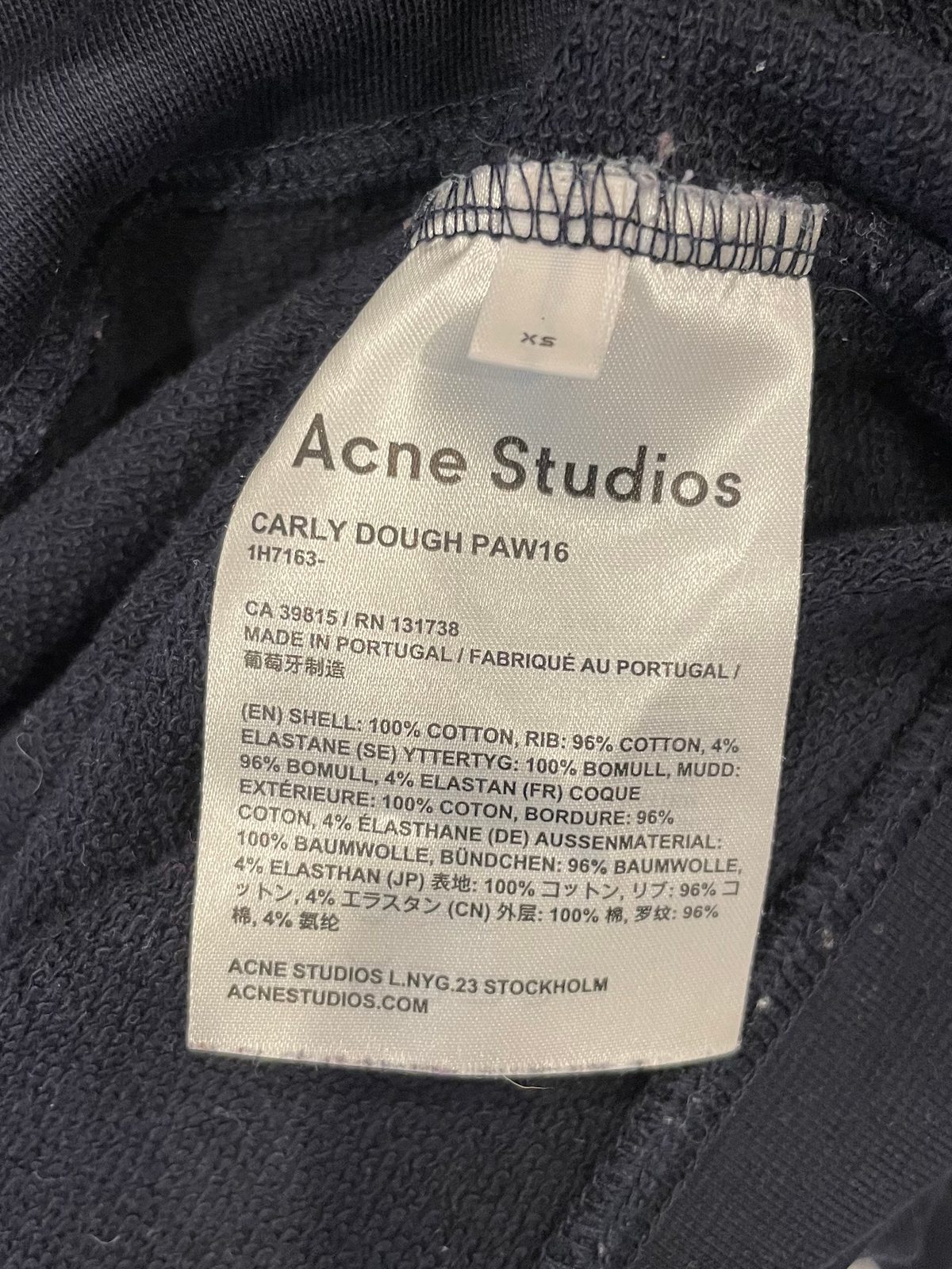Acne studios donut sweatshirt sales