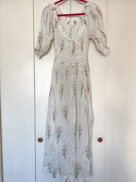 DEN Ischia Dress in Painted Bouquet (L) | Used, | Noihsaf Bazaar DEN Ischia Dress in Painted Bouquet (L) | Used, | Noihsaf Bazaar