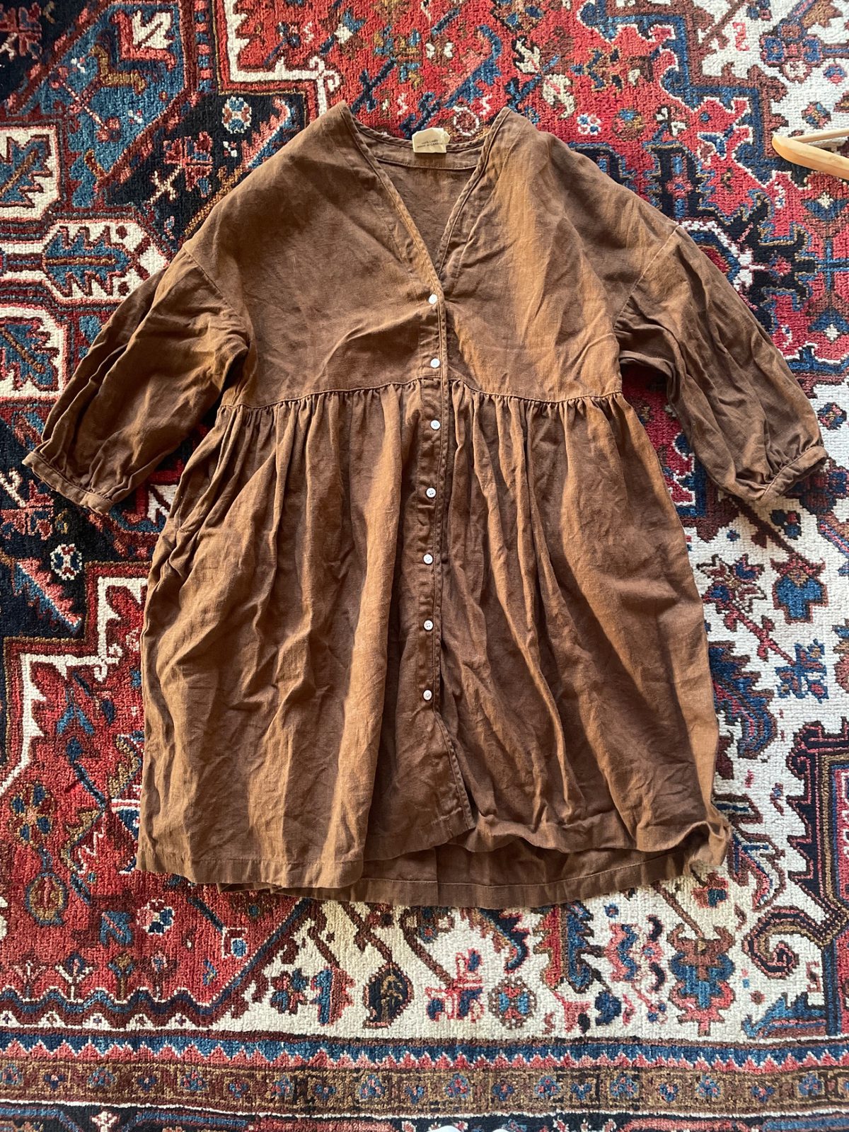 Beaton linen House dress (S) | Used, Secondhand, | Noihsaf Bazaar Beaton linen House dress (S) | Used, Secondhand, | Noihsaf Bazaar