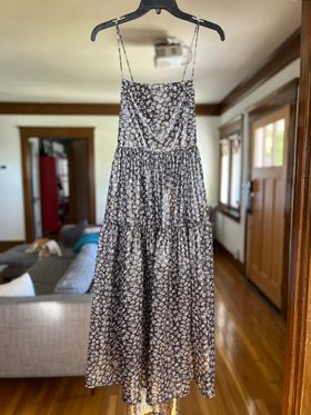 Ciao Lucia Gioia dress in lurex floral (M) | Used, | Noihsaf Bazaar Ciao Lucia Gioia dress in lurex floral (M) | Used, | Noihsaf Bazaar