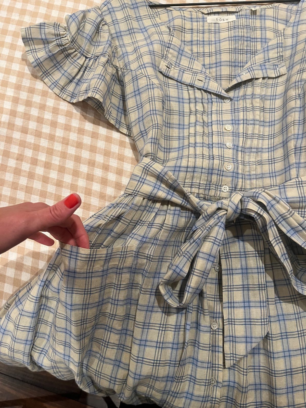 doen marfa midi dress Doen | Dresses | Doen Marfa Dress In Blue Laurel Canyon Rose Xs