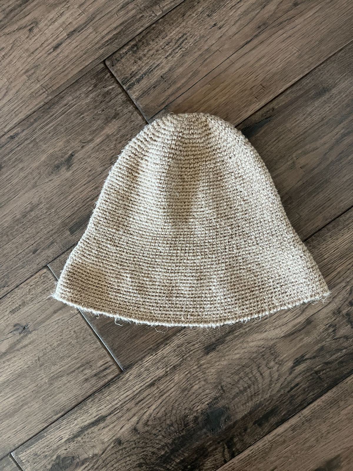 LAUREN MANOOGIAN Bell Hat in Natural Jute | Used,… | Noihsaf LAUREN MANOOGIAN Bell Hat in Natural Jute | Used,… | Noihsaf
