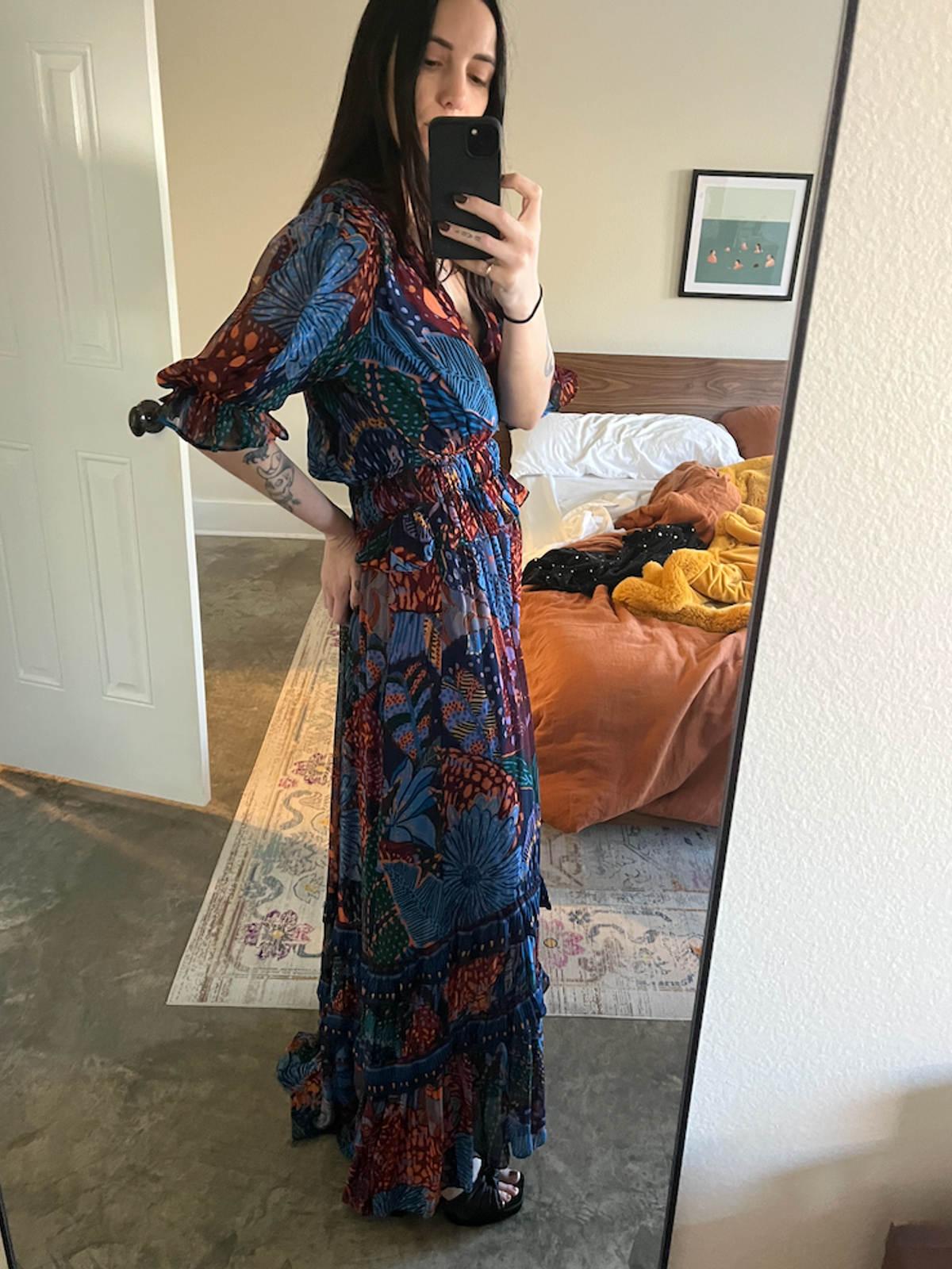 farm rio cool leopards maxi dress Pink Cool Leopards Maxi