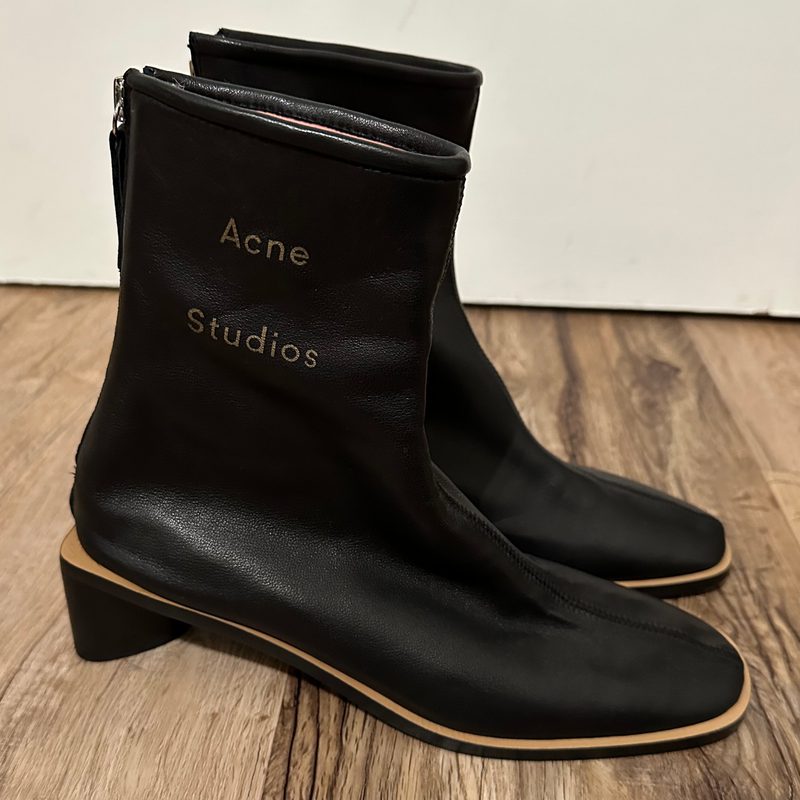 Acne studios bertine boots shop