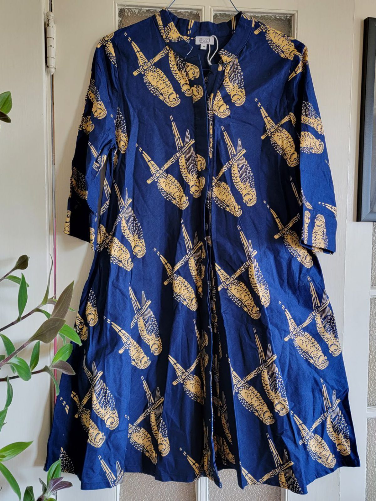 Zuri Heart to Heart Dress in Parrot Talk (M) | Used, | Noihsaf Bazaar Zuri Heart to Heart Dress in Parrot Talk (M) | Used, | Noihsaf Bazaar