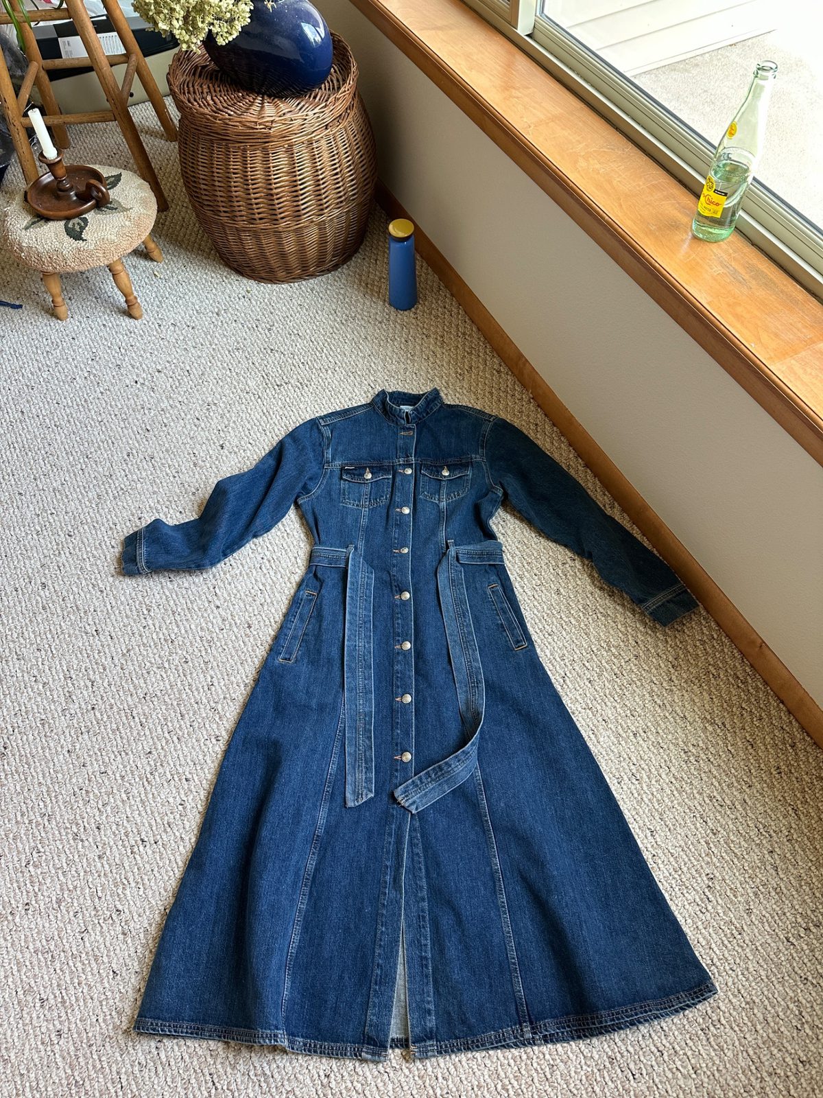won hundred denim dress Won Hundred LAUREN DENIM DRESS - Medium Blue