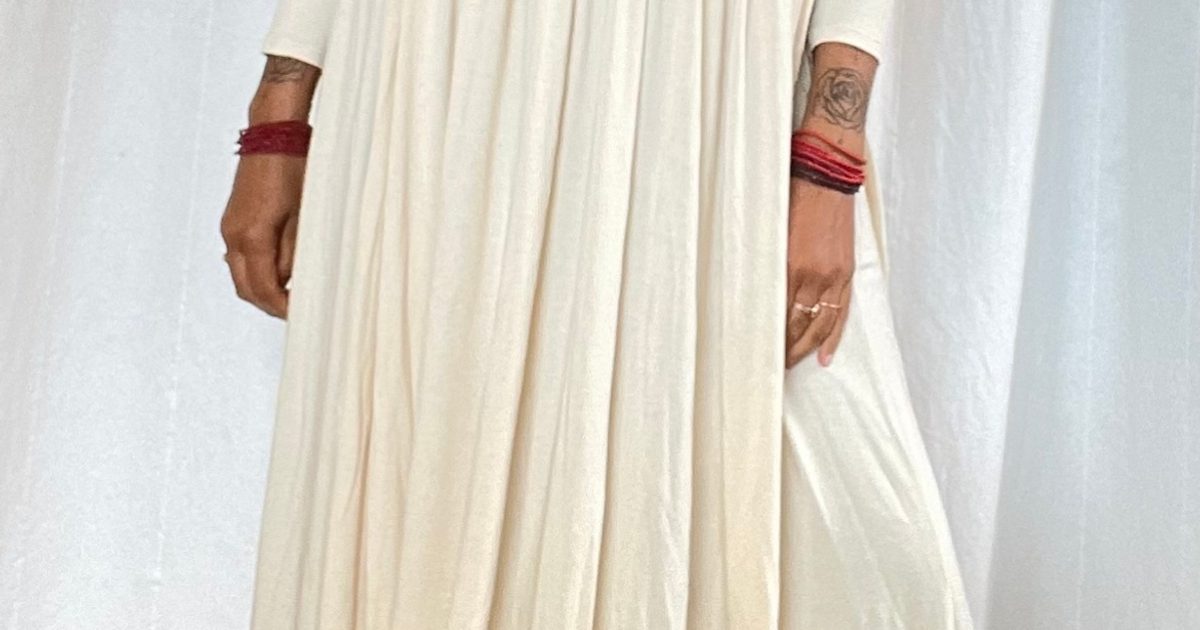 rachel pally isa dress cream Buy Mums & Bumps - Rachel Pally Isa Long Maternity Dress - Cream in UAE
