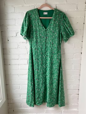 frank and oak green dress Friends with Frank Thea Dress in Pistachio Twist Size M/Au 10