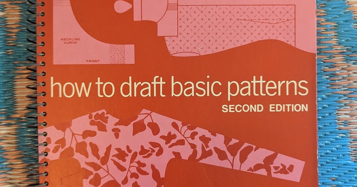 FIT Textbook How to Draft Basic Patterns, 2nd Ed |โฆ | Noihsaf Bazaar