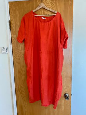 Rachel Craven Linen Georgia Dress | Used, | Noihsaf Bazaar Rachel Craven Linen Georgia Dress | Used, | Noihsaf Bazaar