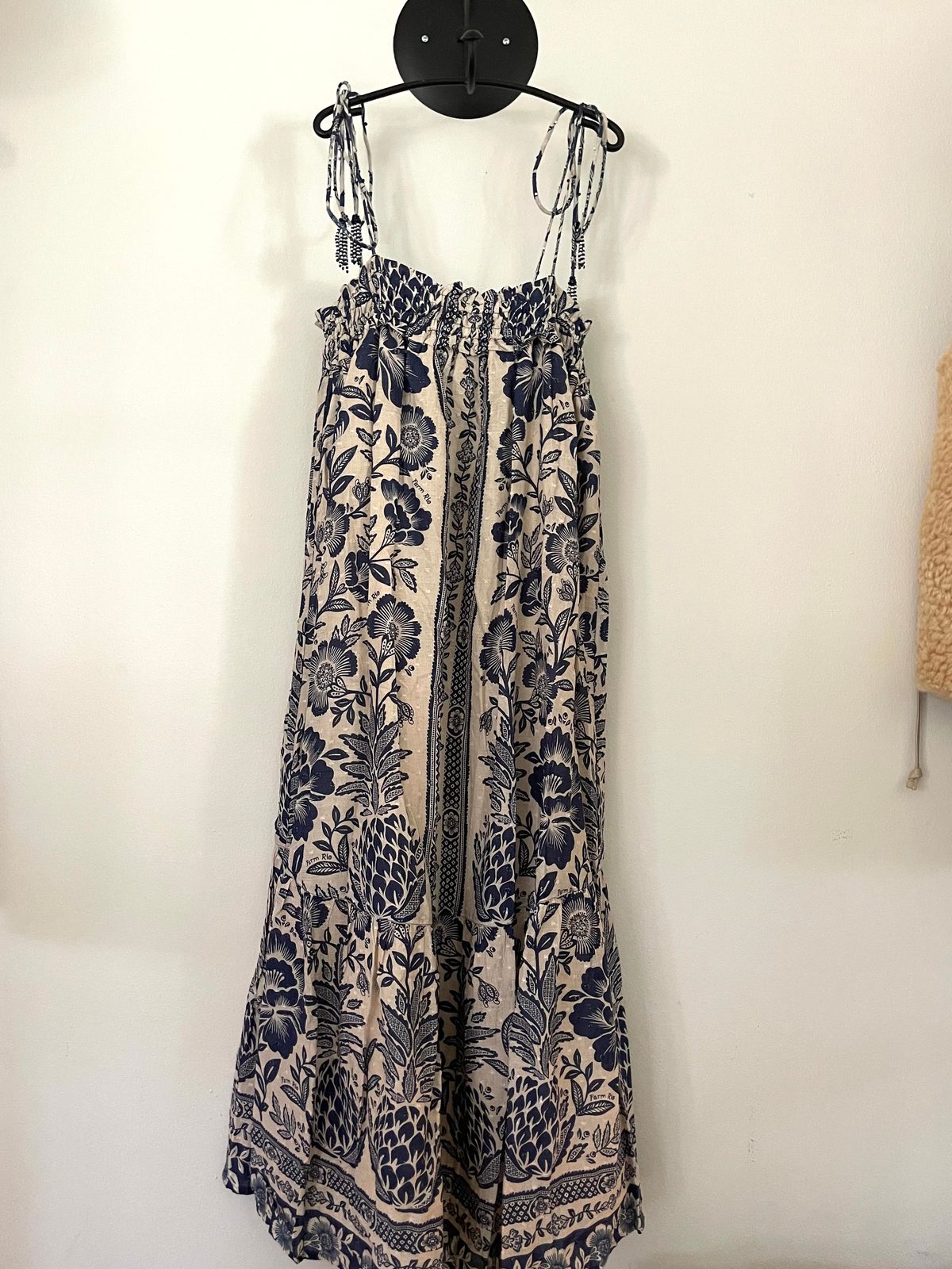 Farm Rio Blue Pineapple Garden Midi Dress (S) | | Noihsaf Bazaar Farm Rio Blue Pineapple Garden Midi Dress (S) | | Noihsaf Bazaar