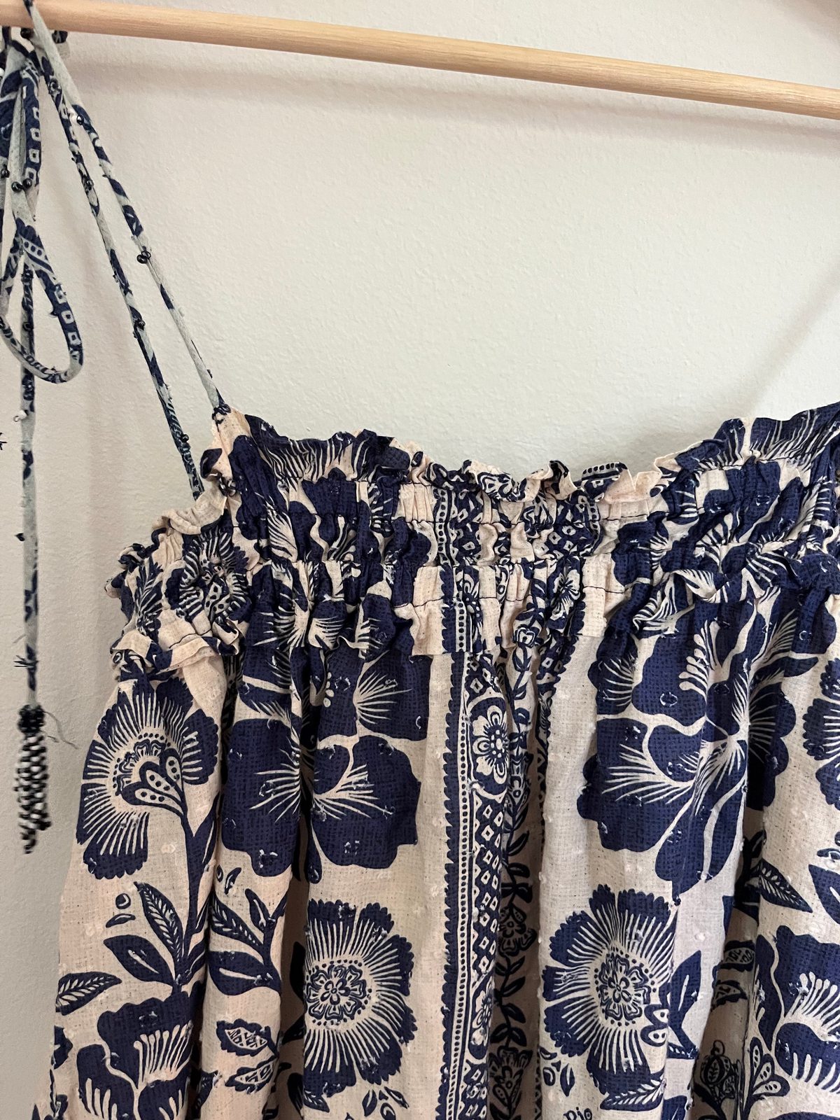 Farm Rio Blue Pineapple Garden Cotton Maxi Dress (S) | Noihsaf Bazaar Farm Rio Blue Pineapple Garden Cotton Maxi Dress (S) | Noihsaf Bazaar