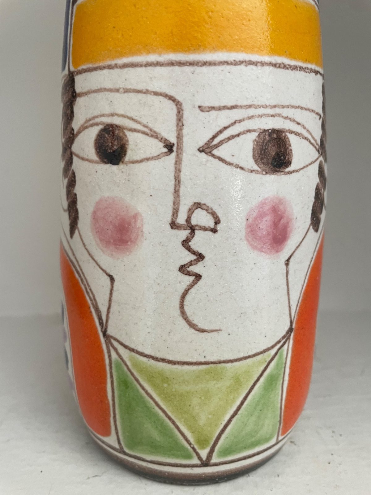 DESIMONE 陶器 64/19 イタリア製 Giovanni DeSimone 1964 handpainted vase | Used,… | Noihsaf