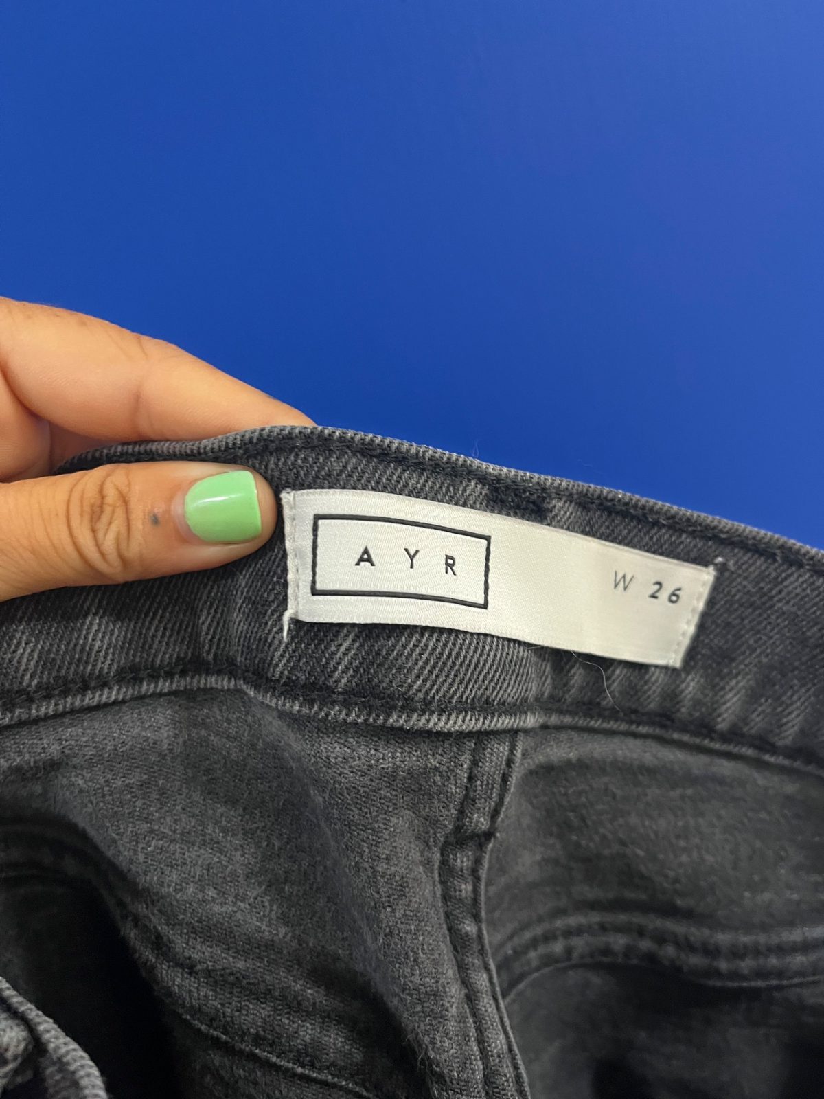 AYR Denim- “the beat” size 26!! (26