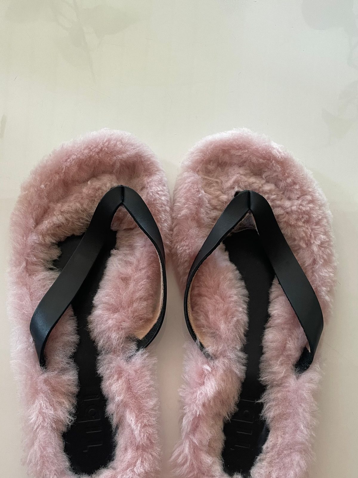 Tibi Bryan Shearling Flip Flop (38) Used,… Noihsaf Bazaar