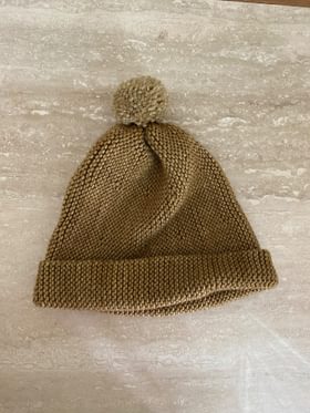 Misha & Puff Garter hat in nutmeg (2-4 years) |… | Noihsaf Bazaar Misha & Puff Garter hat in nutmeg (2-4 years) |… | Noihsaf Bazaar