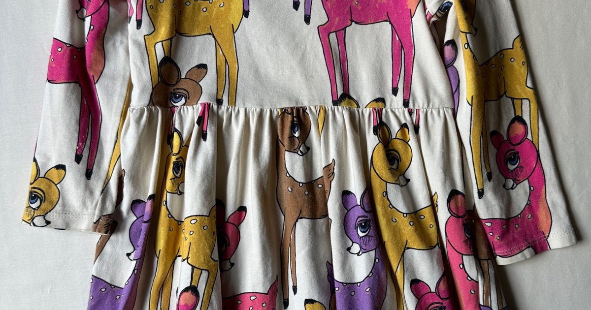 mini rodini deer dress Mini Rodini Roe Deer Dress (92/98) | Used,