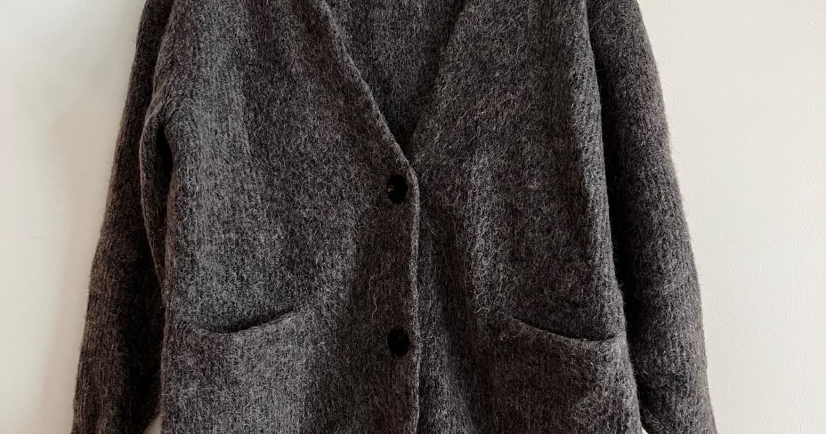 Sayaka Davis Cocoon Cardigan in Wool and Mohair… | Noihsaf Bazaar Sayaka Davis Cocoon Cardigan in Wool and Mohair… | Noihsaf Bazaar
