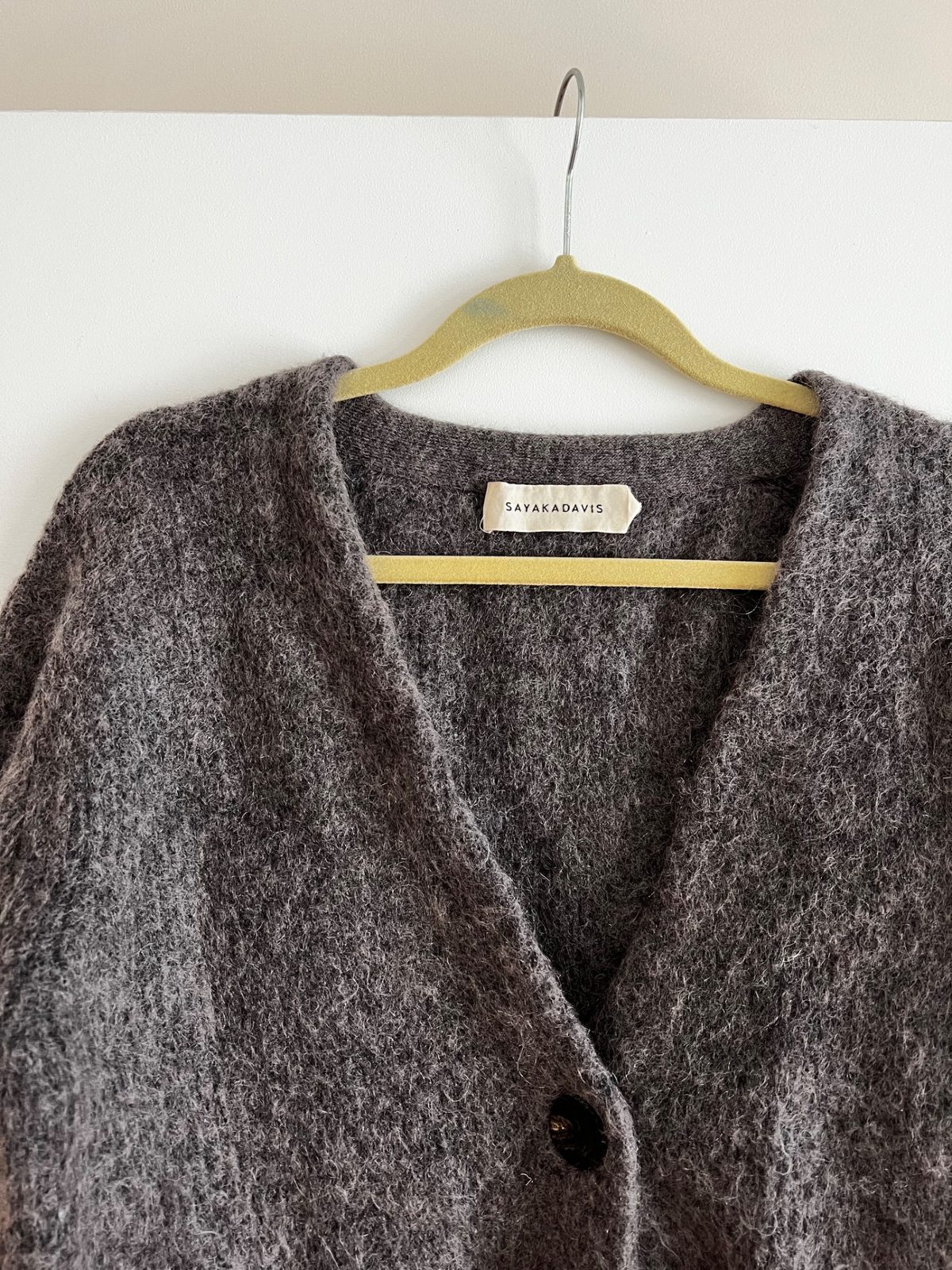 Sayaka Davis Cocoon Cardigan in Wool and Mohair… | Noihsaf Bazaar Sayaka Davis Cocoon Cardigan in Wool and Mohair… | Noihsaf Bazaar