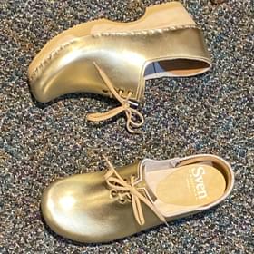 Sven Clogs Closed Back Tie Clog on Low Heel 39 Noihsaf Bazaar