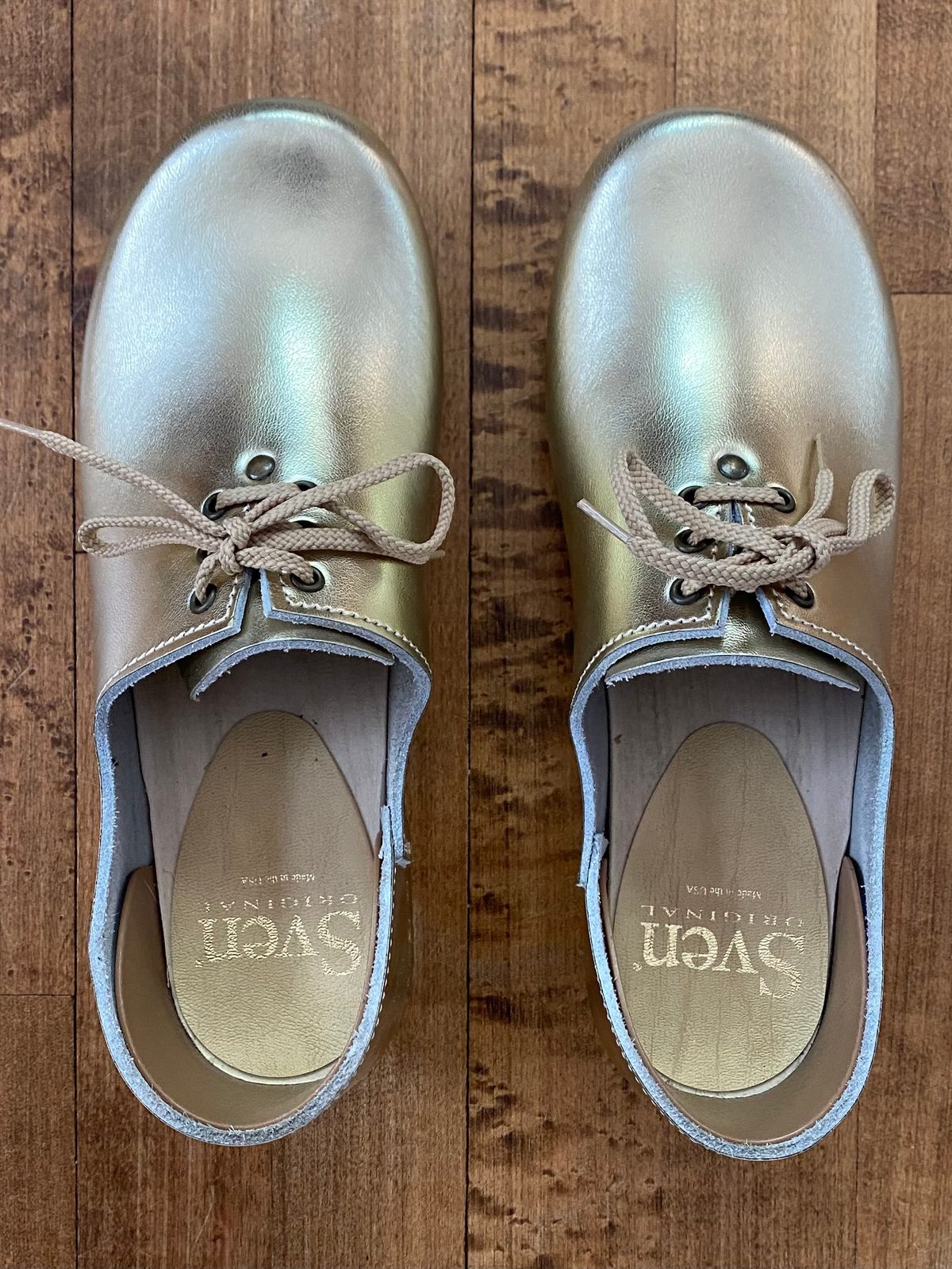 Sven Clogs Closed Back Tie Clog on Low Heel 39 Noihsaf Bazaar