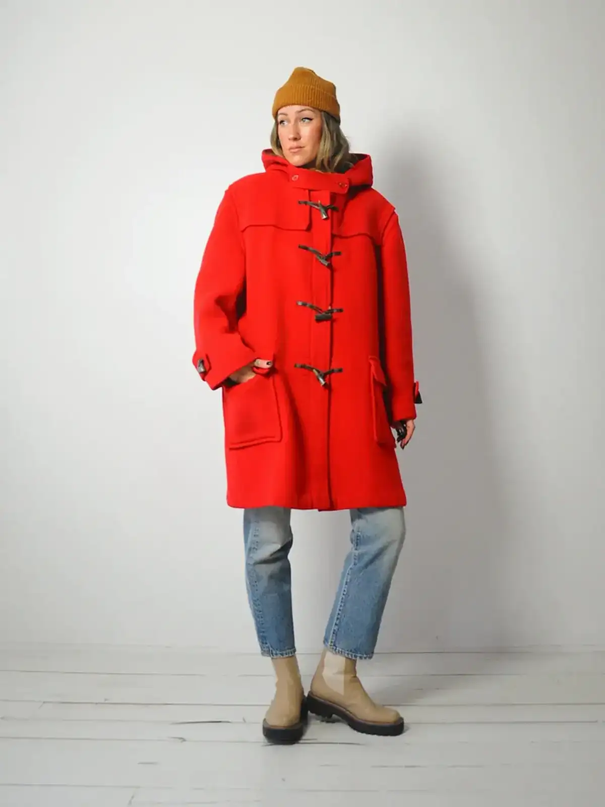Vintage 1980s Burberry Wool Duffle Coat (S) | Used Vintage 1980s Burberry Wool Duffle Coat (S) | Used