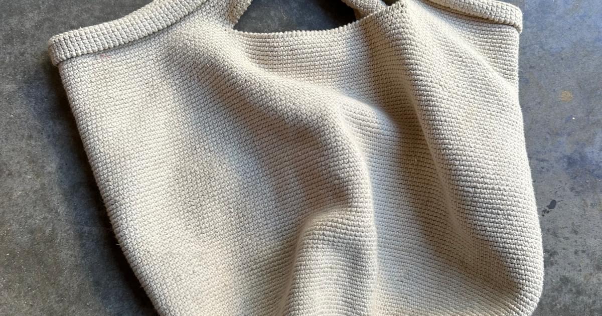 Lauren manoogian crochet bowl bag clearance