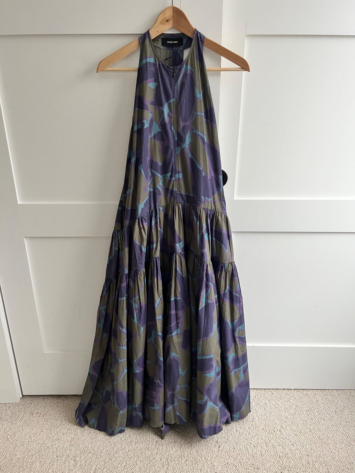 Rachel Comey Misty strokes poplin dress Midnight | | Noihsaf Bazaar Rachel Comey Misty strokes poplin dress Midnight | | Noihsaf Bazaar