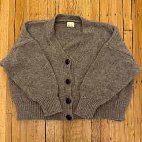 babaà Cardigan No 17 Dark Mist (One Size) | Used, Secondhand, Resell babaà Cardigan No 17 Dark Mist (One Size) | Used, Secondhand, Resell