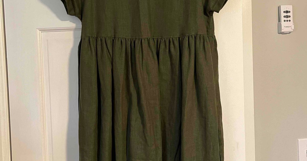 Beaton linen River Dress (S) | Used, Secondhand, | Noihsaf Bazaar Beaton linen River Dress (S) | Used, Secondhand, | Noihsaf Bazaar