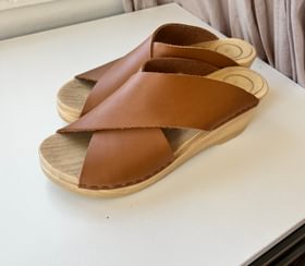 No. 6 Frida wedge clog 39 Used Secondhand Noihsaf Bazaar