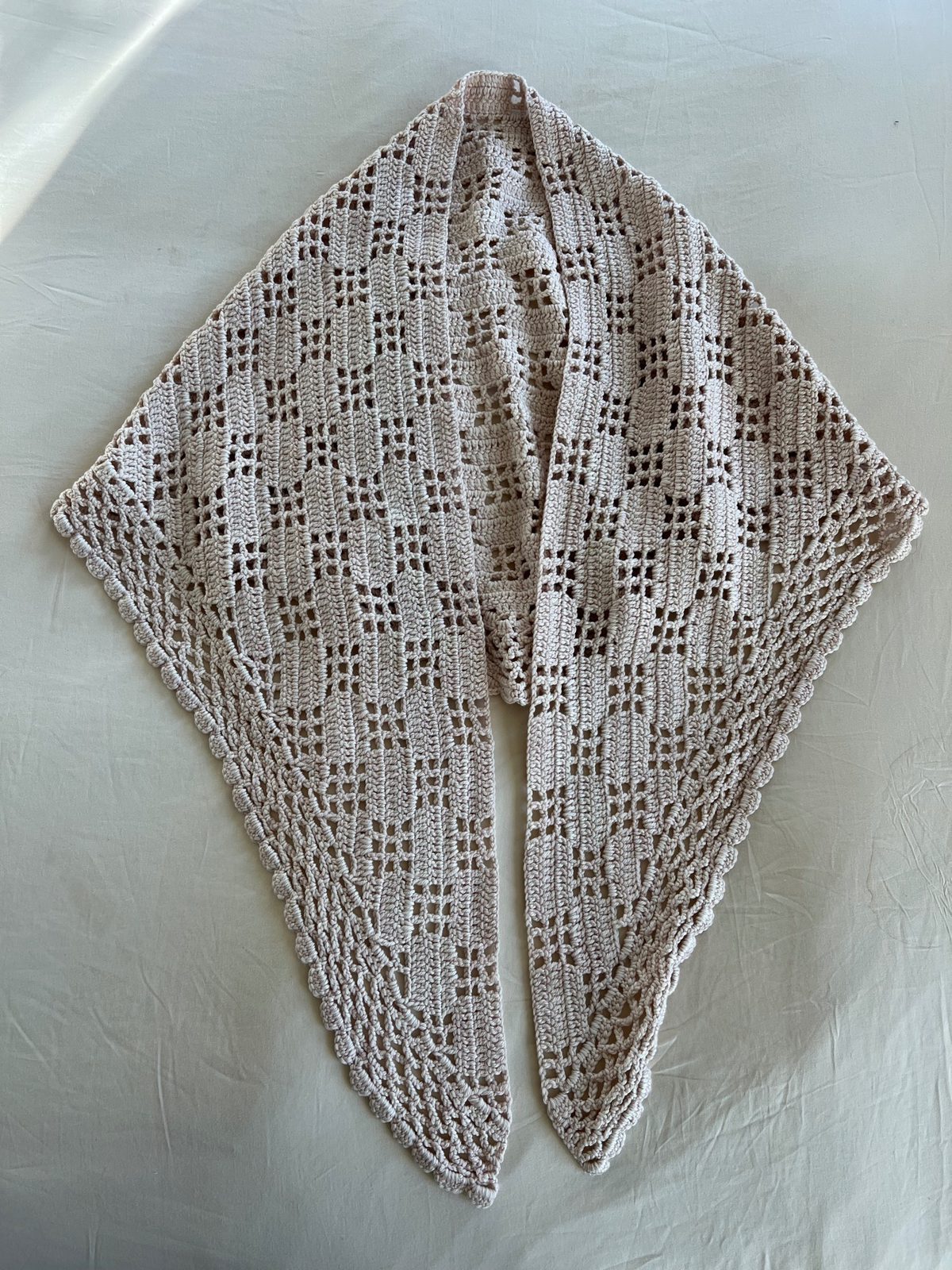 Misha & Puff Lattice Crochet Shawl | Used,… | Noihsaf Bazaar Misha & Puff Lattice Crochet Shawl | Used,… | Noihsaf Bazaar