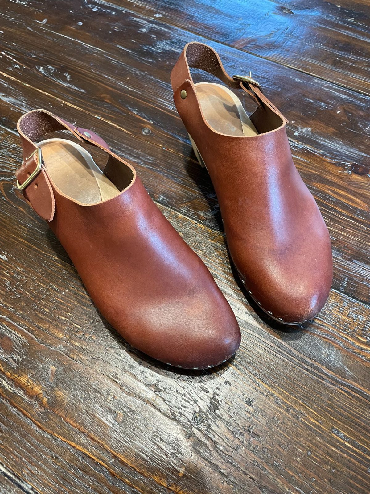 Leather Clogs Used Bryr Clogs BRYR STUDIO Daphne Clog (8) Used