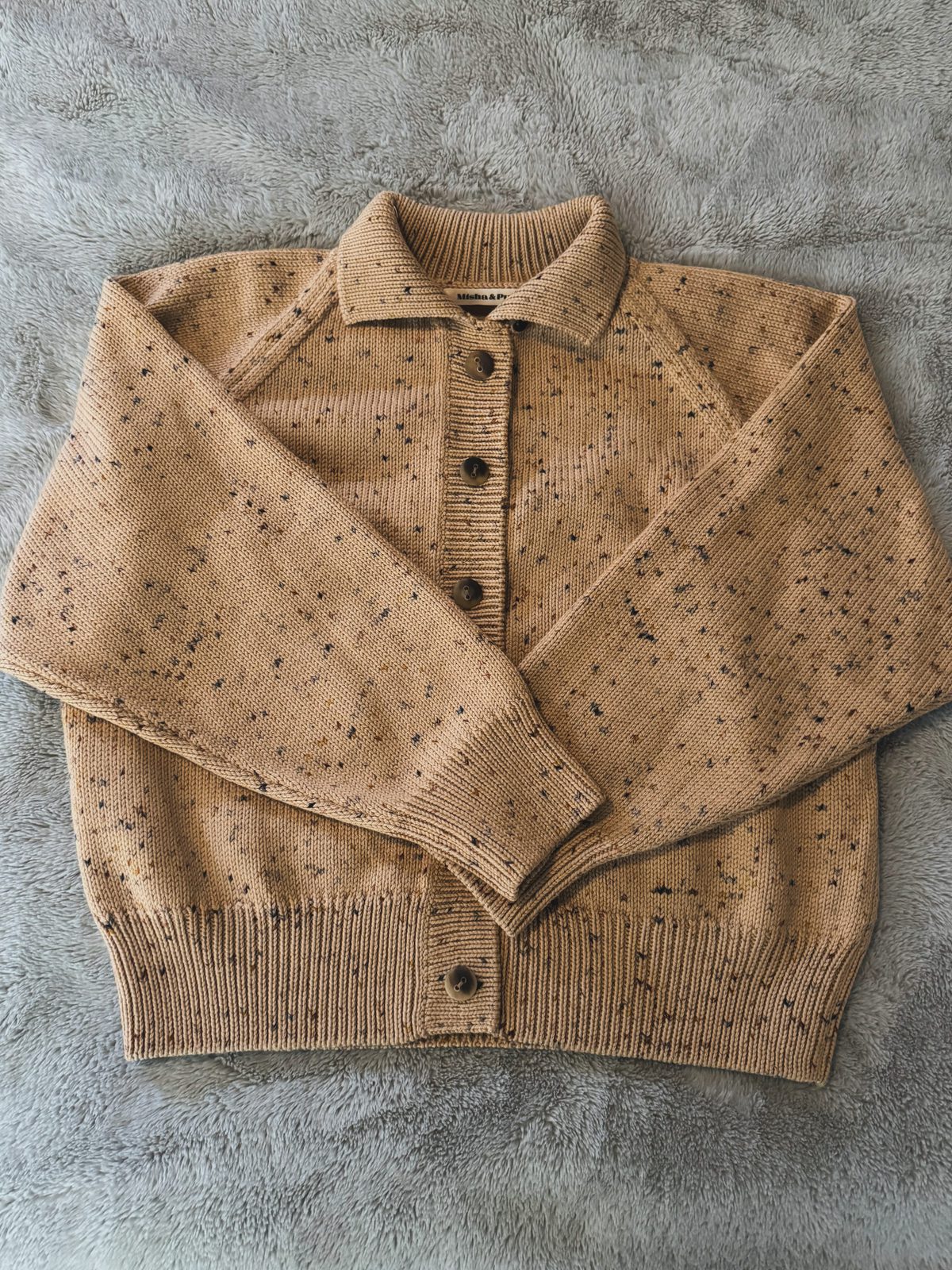 Misha & Puff Camel Confetti Motley Cardigan (S) |… | Noihsaf Bazaar Misha & Puff Camel Confetti Motley Cardigan (S) |… | Noihsaf Bazaar