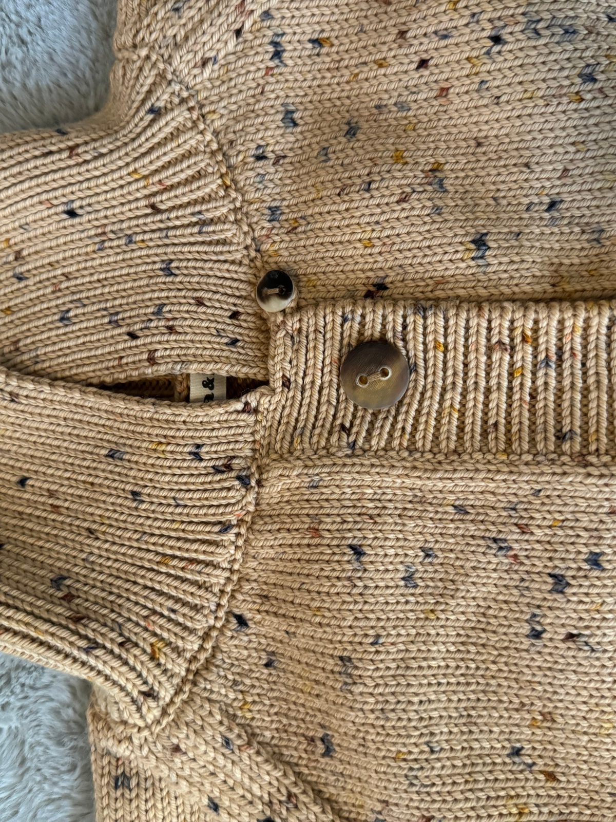 Misha & Puff Camel Confetti Motley Cardigan (S) |… | Noihsaf Bazaar Misha & Puff Camel Confetti Motley Cardigan (S) |… | Noihsaf Bazaar
