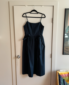 damson madder penelope apron midi dress Damson Madder Penelope Apron Midi Dress