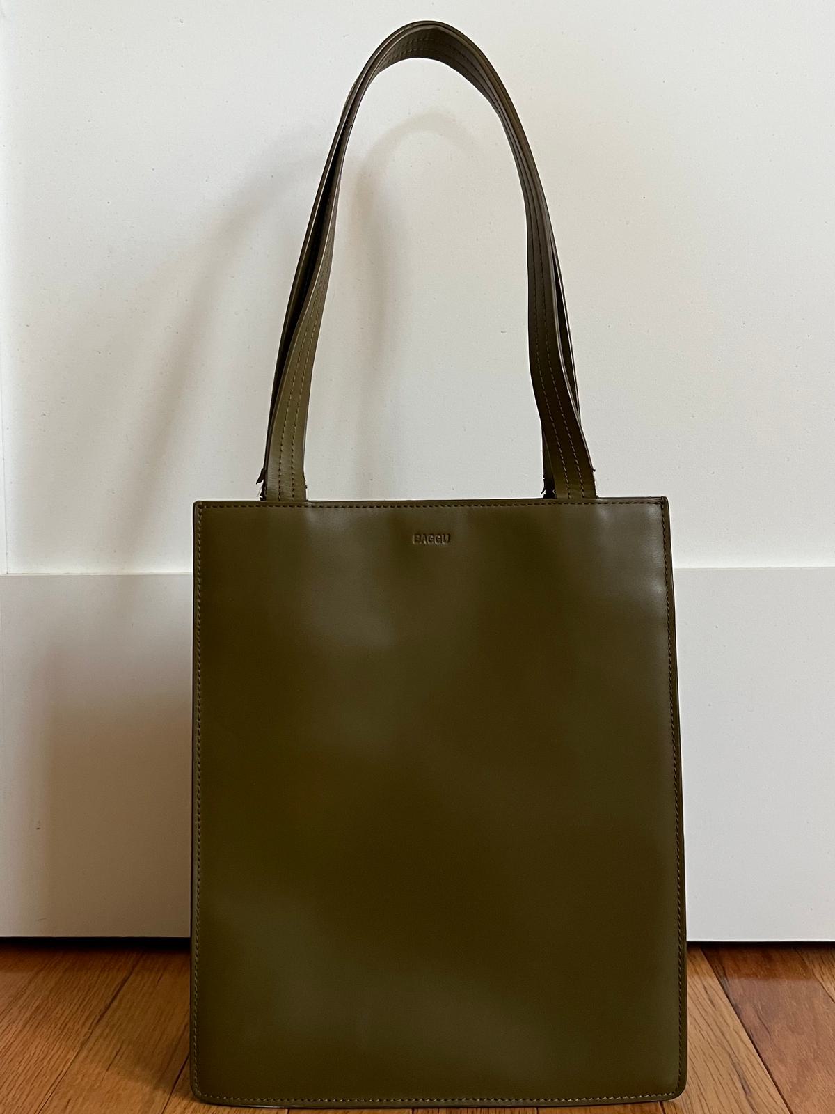 Retail Baggu Leather Purse BAGGU Medium Leather Retail Tote Used