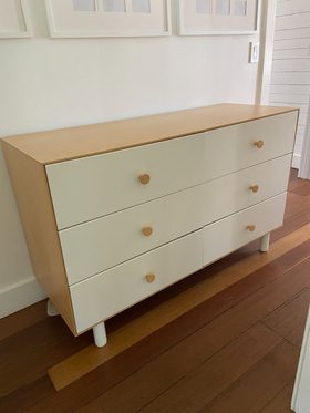 oeuf classic dresser Oeuf 3 Drawer Dresser - Rhea