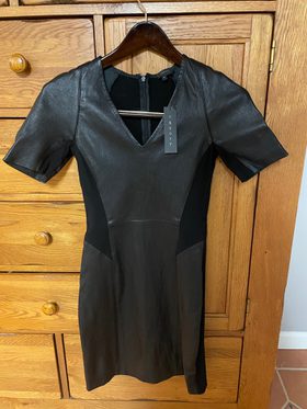 Theory Serto L Leather Dress (2) | Used, Secondhand, | Noihsaf Bazaar Theory Serto L Leather Dress (2) | Used, Secondhand, | Noihsaf Bazaar