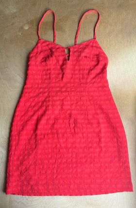 paloma wool red dress Blossom Dress