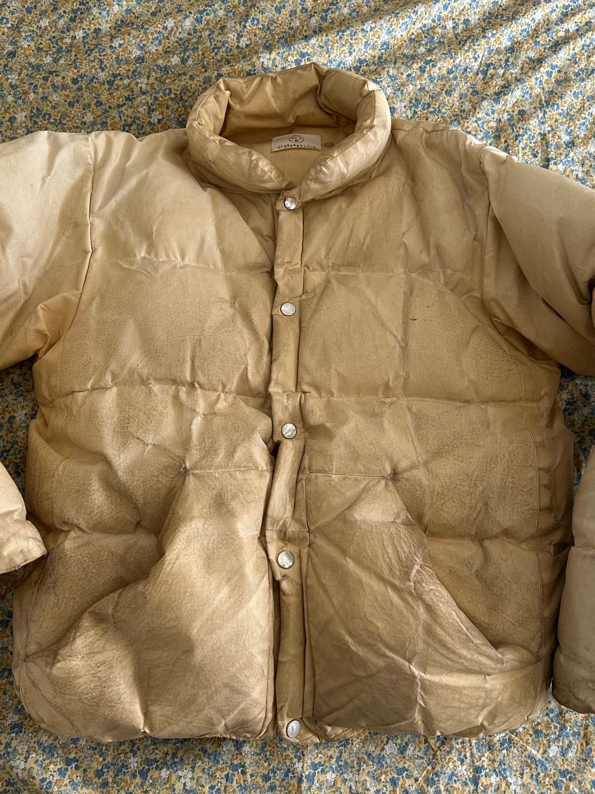 Olderbrother Waxed puff coat (S) | Used, Secondhand Olderbrother Waxed puff coat (S) | Used, Secondhand