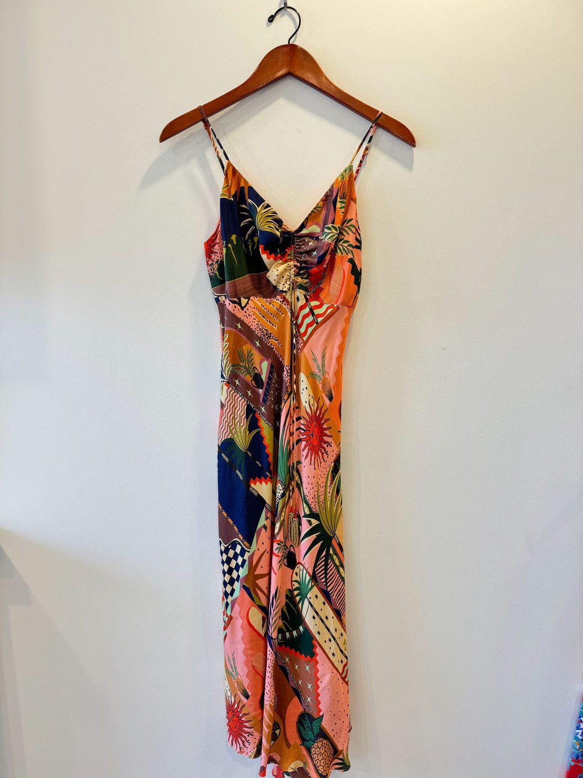 farm rio mystic city midi dress Farm Rio Mystic City Midi Dress (S) | Used,