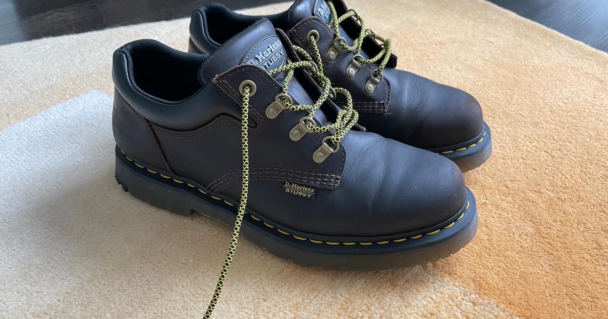 Dr. Martens Stussy 8053 HY DM'S WINTERGRIP SHOES… | Noihsaf Bazaar Dr. Martens Stussy 8053 HY DM'S WINTERGRIP SHOES… | Noihsaf Bazaar