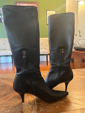 Vintage Prada Knee High Boot (38) Used,… Noihsaf Bazaar