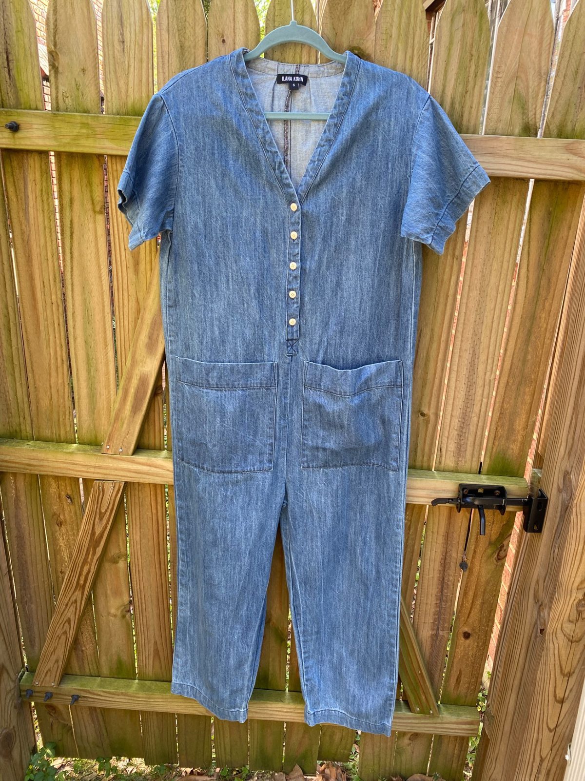 Ilana Kohn Henry Coverall in Denim S Used Noihsaf Bazaar