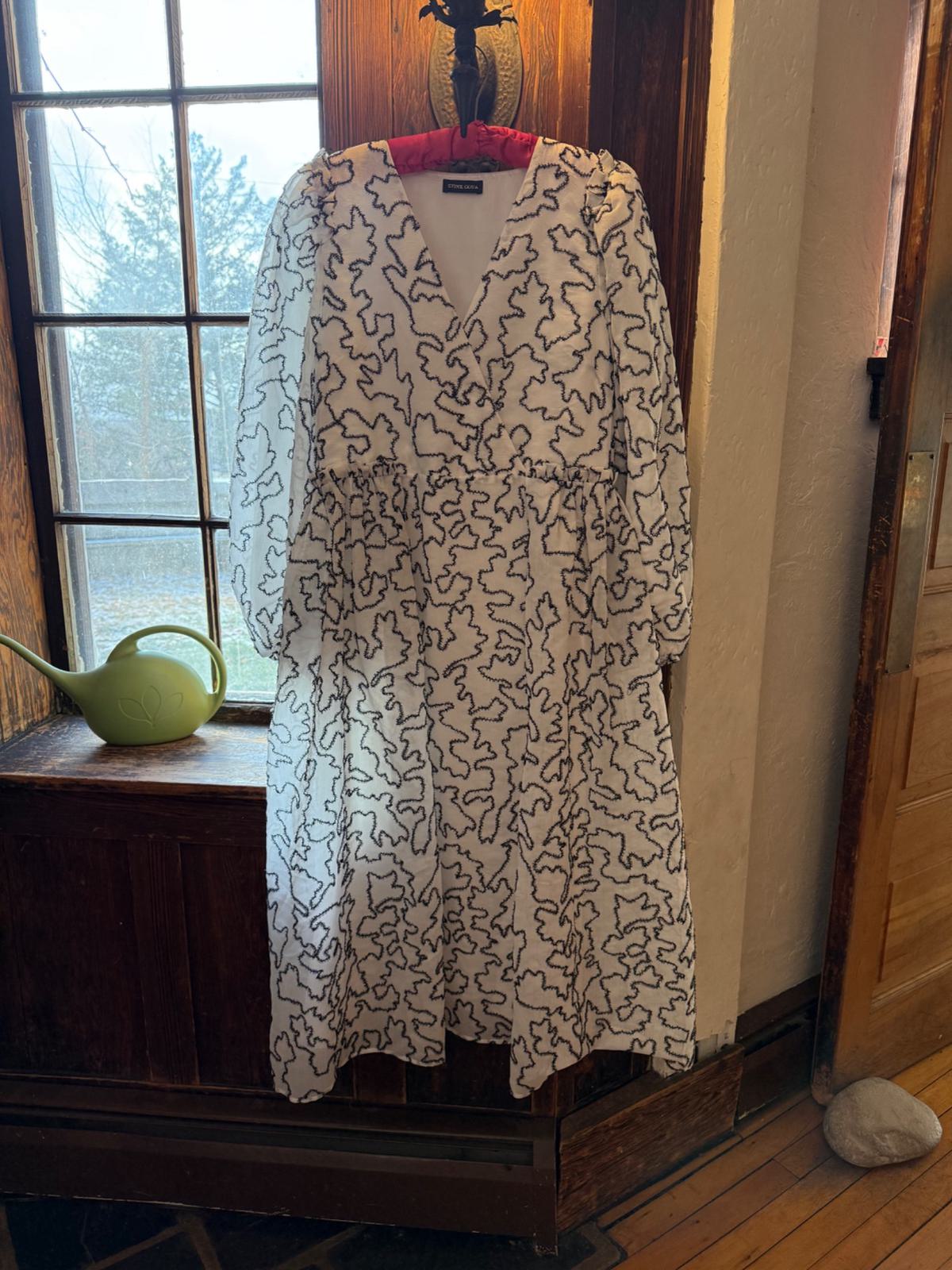 【STINE GOYA】 Stine Goya Bernard Dress in Birch White (6) | Used